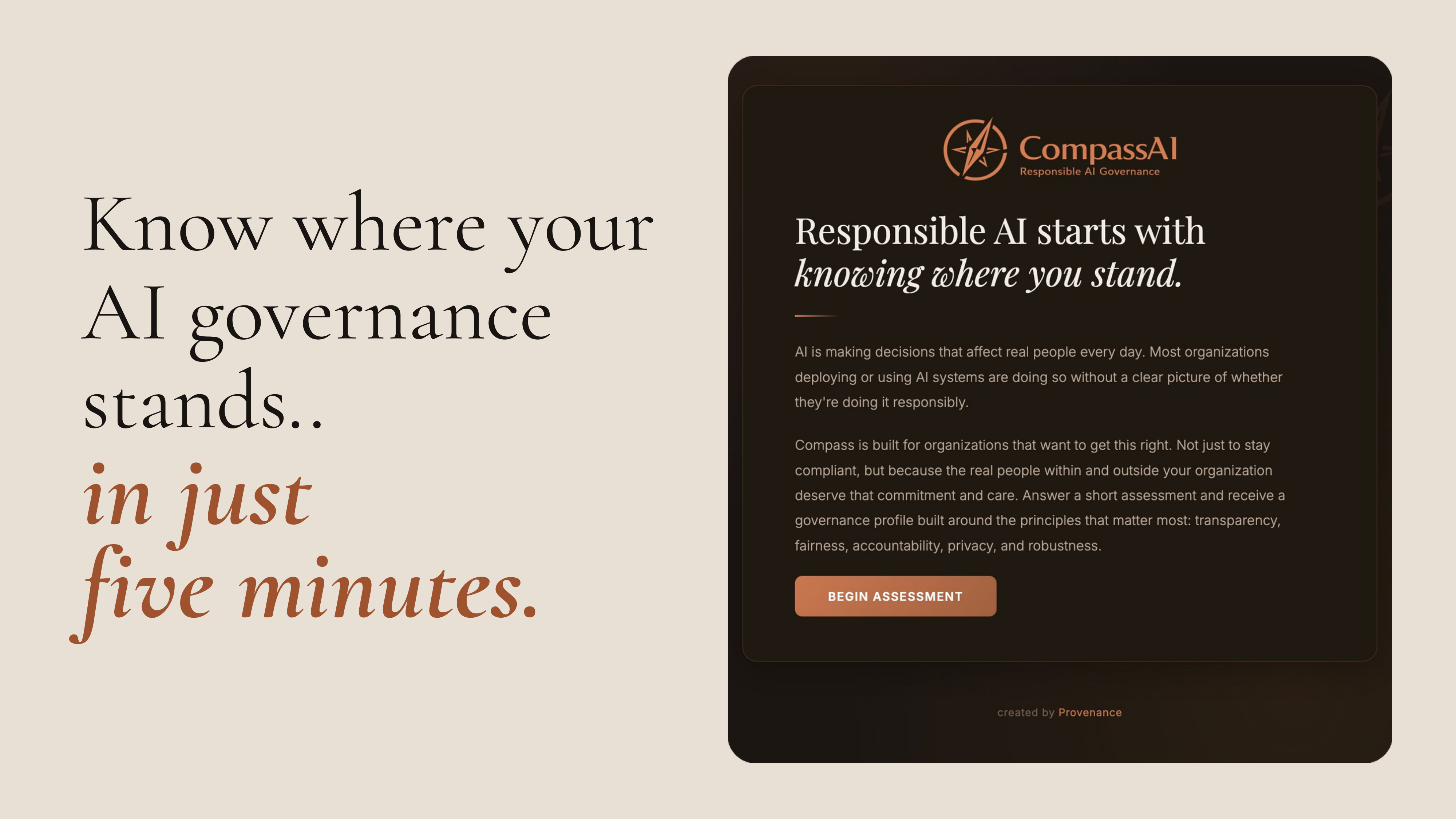 Know where your AI governance stands in just five minutes