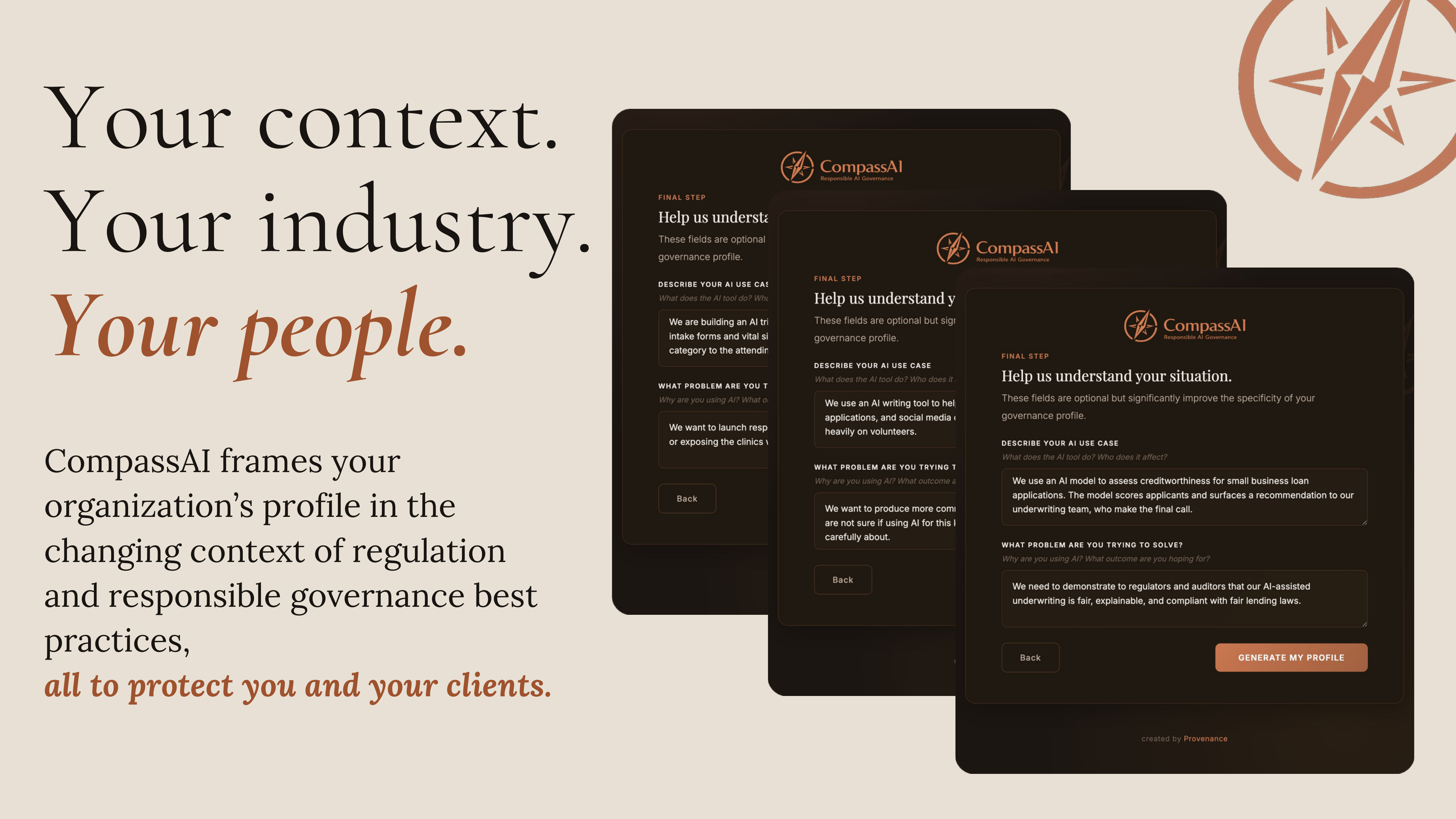 Your context, your industry, your people